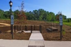 black-chain-link-fencing
