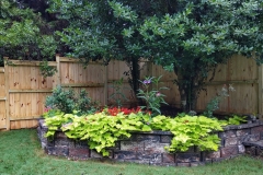 capped-wood-fencing